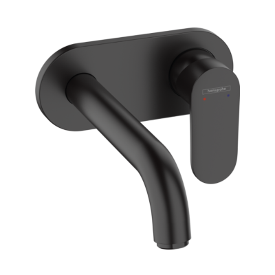 Vernis Blend 2Hole Concealed Basin Mixer Matt Black