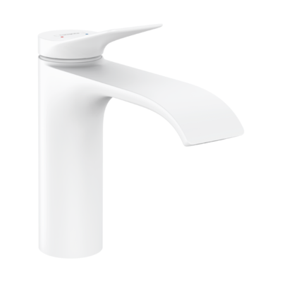 Vivenis Single Lever Basin Mixer 110 White