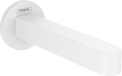Finoris Bath Spout Matt White