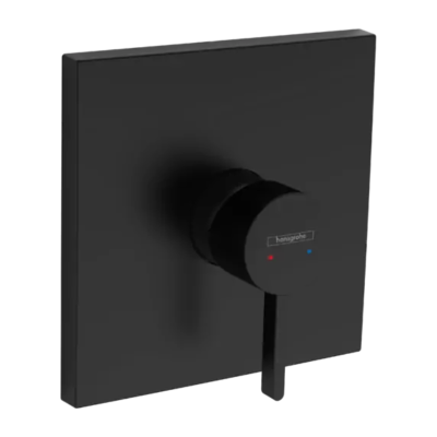 Finoris Single lever shower mixer for concealed installation for iBox universal Matt Black 