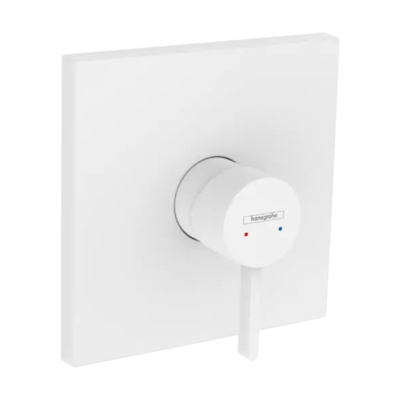 Finoris Single lever shower mixer for concealed installation for iBox universal Matt White