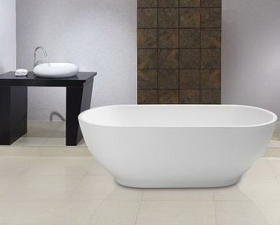Bahama Freestanding Gloss Interior Matt Exterior  1690x750x580 mm