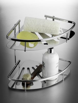 2 Tier Corner Basket