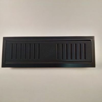Shower Channel S/S 500mm Matt Black