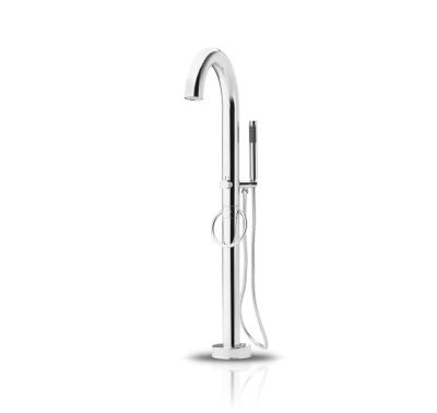 Jee-O Bath Mixer + Handshower - Brushed