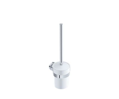 Felicity Toilet Brush + Holder Chrome