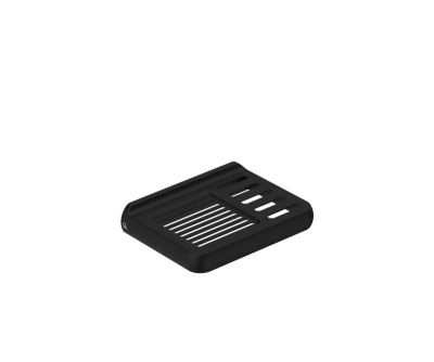 Integrity Soap Shelf Matt Black
