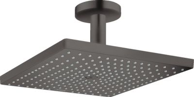Randance E Ceiling Shower Head 300 1Jet  Brushed Black Chrome