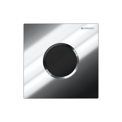 Urinal CoverPlate01 ElectFlushAct Chrome