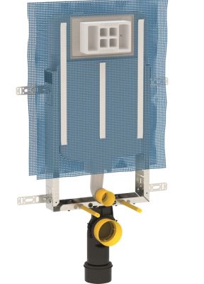 Kombifix elements for wall-hung WC, with Alpha concealed cistern 8 cm  2016