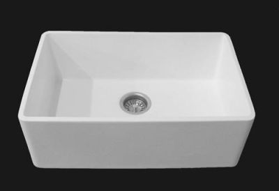Butler Single Sink Butler White Gloss Interior 600x400x200mm