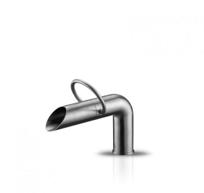 JEE-Pure Countertop Basin Pearl WhiteMixer Low BRSH