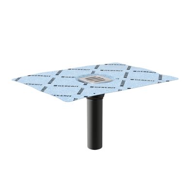 Shower Drain Cross Installation d50mm