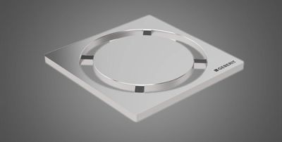 Grating SS Circle 80x80mm