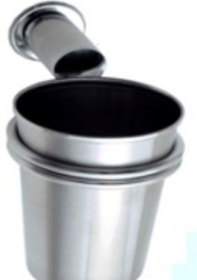 Saturn Toothbrush&Tumbler Holder-Brushed