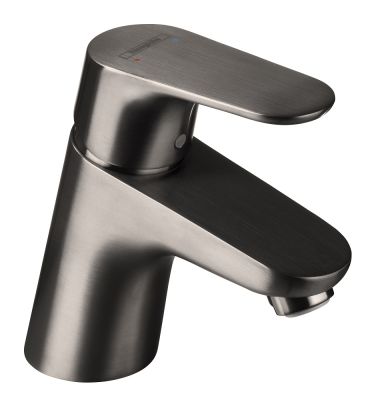 Decor 70 Bas.Mix.W/O Pull Rod Brushed Black Chrome