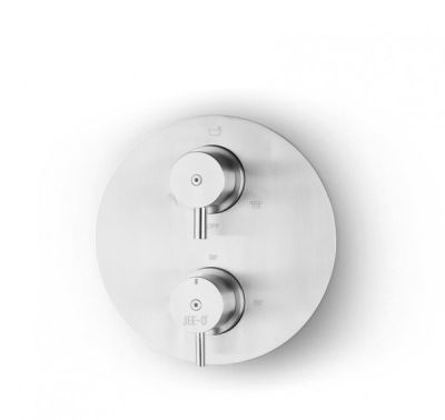 Jee-O Slimline Mixer TH WallMount Brush