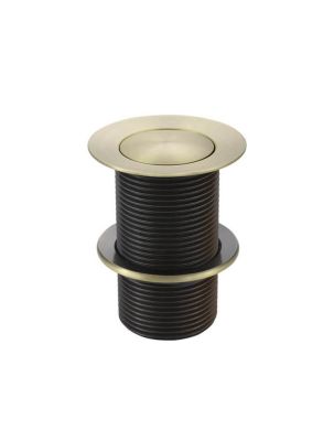 Unslotted Bath Pop Up Waste Tiger Bronze