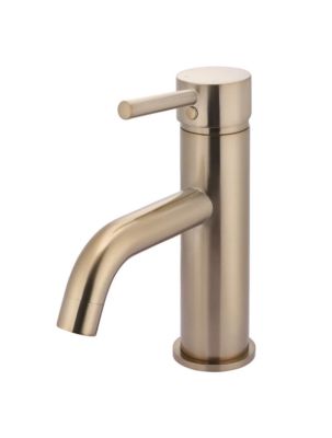 Meir Petite Basin Mixer (Champagne)