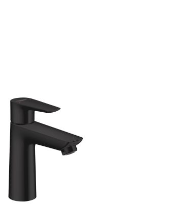 Talis E 110 Basin Mixer W/O Waste Matt Black