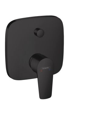 Talis E Bath Mixer Conc.F-Set Matt Black