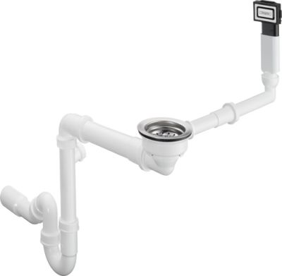 D16-10 Manual Waste And Overflow Set Single Bowl Granite