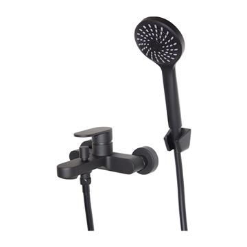Bay Black Bath Mixer W/T std offset