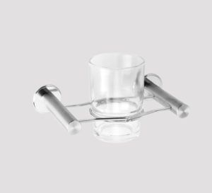 Slimline Tumbler Holder Brushed S/Steel