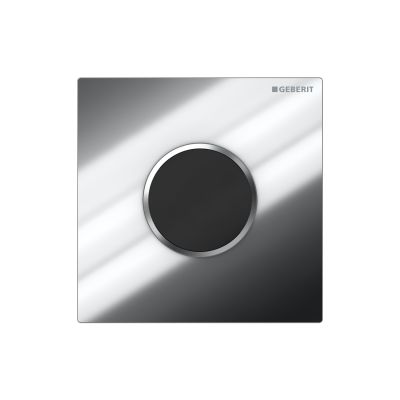 Urinal ElecFlus CovPlat10 BatteryOp. Chr