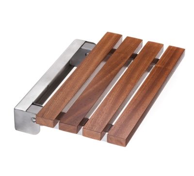 Shower Seat Stainless Steel & Timber
