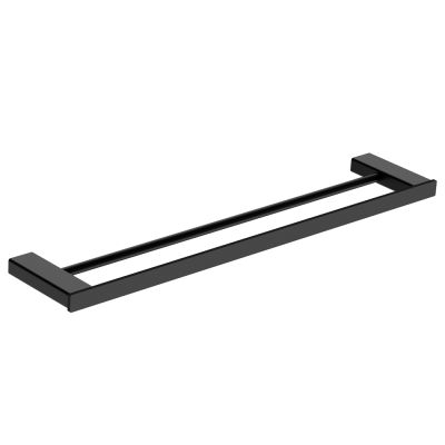 Clermont Towel Bar Double 60cm Black