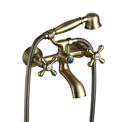 Adour Bronze Bath Mixer With Handshower