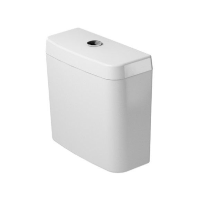 D-Code Dual Flush Close Couple Cistern White 