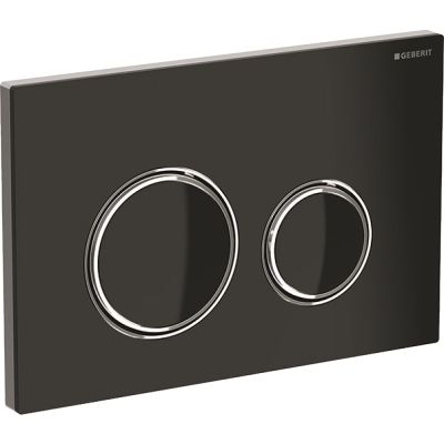 Sigma21 Actuator DualFlush Plate BLK/CHR