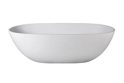 Dubai Freestanding Bath Polished White 1800x800x600mm