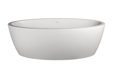 Maya Freestanding Bath Pearl White 1700x895x570mm