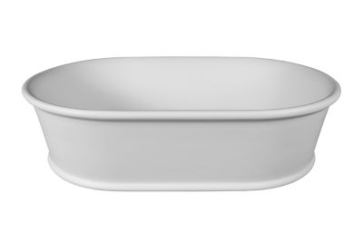 Victoria Countertop Basin Pearl White 560x360x147mm