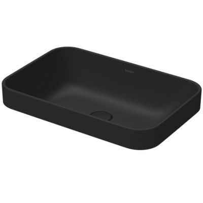 Happy D.2 Plus Washbowl Anthracite Matt, 600 X 400 mm