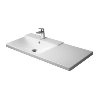 P3 Comforts Furniture Wash Basin White  1050 X 500 mm