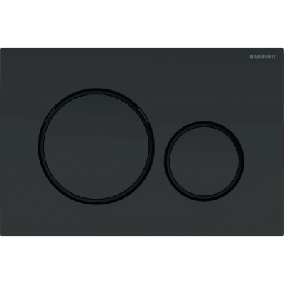 Sigma20 actuator plate for dual flush - Black 