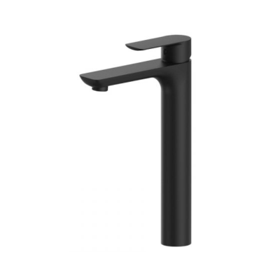 Dune Black High Basin Mixer 250mm