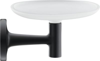 Starck T Soap Dish Black Matt 140X119X66 mm