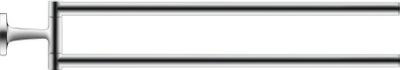 Starck T Towel RailChrome 50X465X80 mm