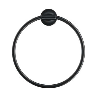 Starck T Towel Ring Black Matt 210X73X228 mm
