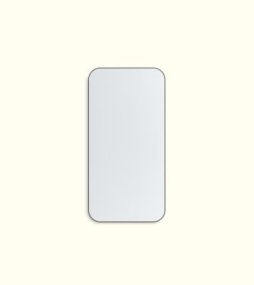 Classic Edge Mirror  Black- 0.6 x 1.2m