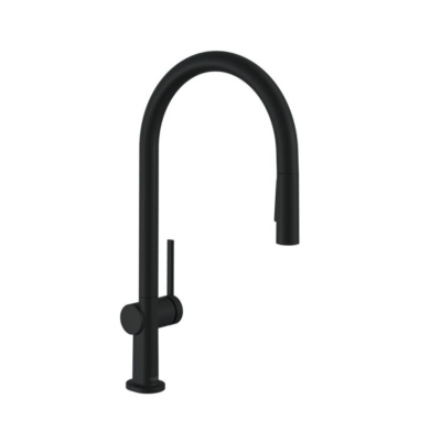 Talis M54 Kitchen Mixer with Pullout 210 2jet Matt Black 