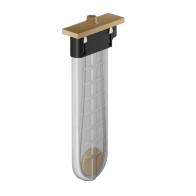 Sbox F-Set Square Rim Mounted Brushed Bronze
