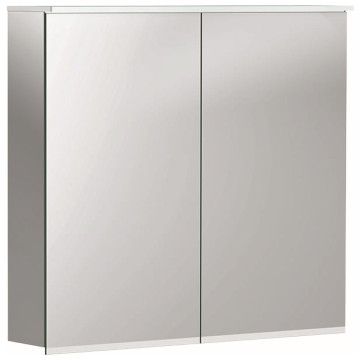 Option Plus Mirror Cabinet With Lighting And Two Doors 750x700x172mm