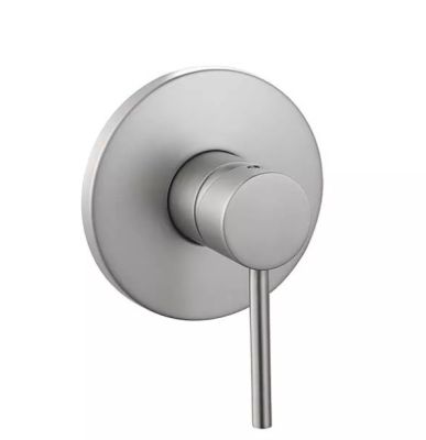 Stylet Satin Nickel Bath/Shower Undertile Mixer Brushed Steel
