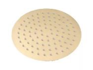 Stylet Shower Rose Shower Head Brushed Gold 210mm